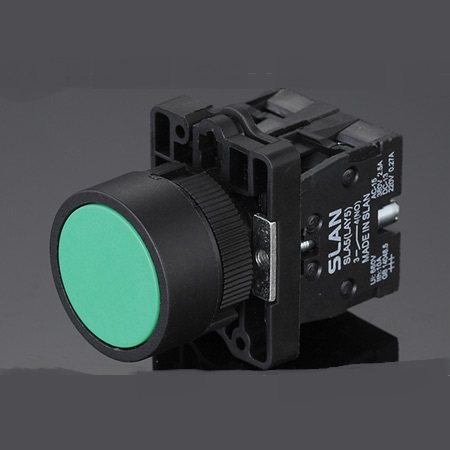 LA128E经济型塑料外壳平头复位按钮开关 XB2-EA31 EA42