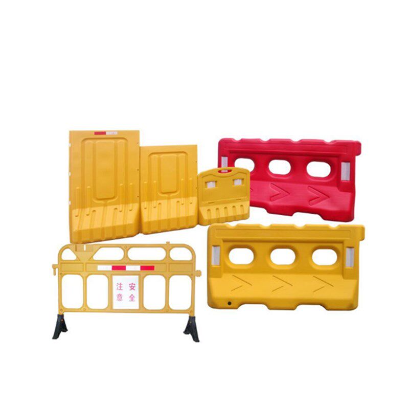 塑料移动护栏胶马围栏道路隔离工地施工防撞栅栏铁马三孔水马围挡