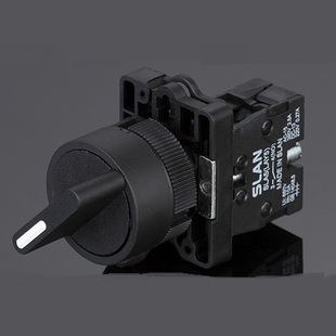 ED33 ED21 LA128E经济型塑料外壳短柄旋钮开关选择钮 XB2