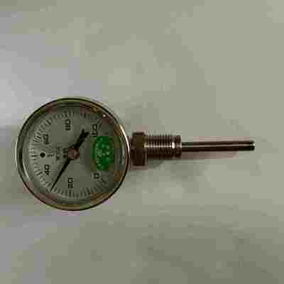 耐震双金属温度计WSS311N-WSS411N抗震防震水温油温指针式温度表