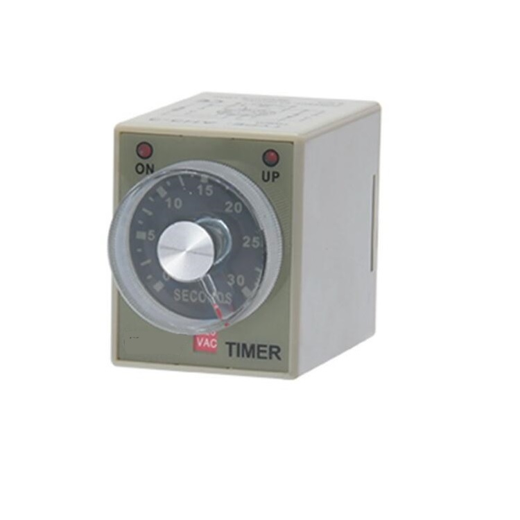 旋钮指针调节型时间继电器 AH3-3 10S/30S/60S/10M可选