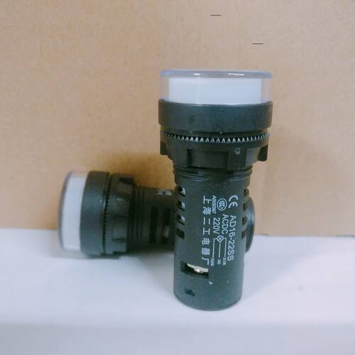 LED高亮电源指示灯双色型信号灯 AD16-22D/SS 红R绿G 220V