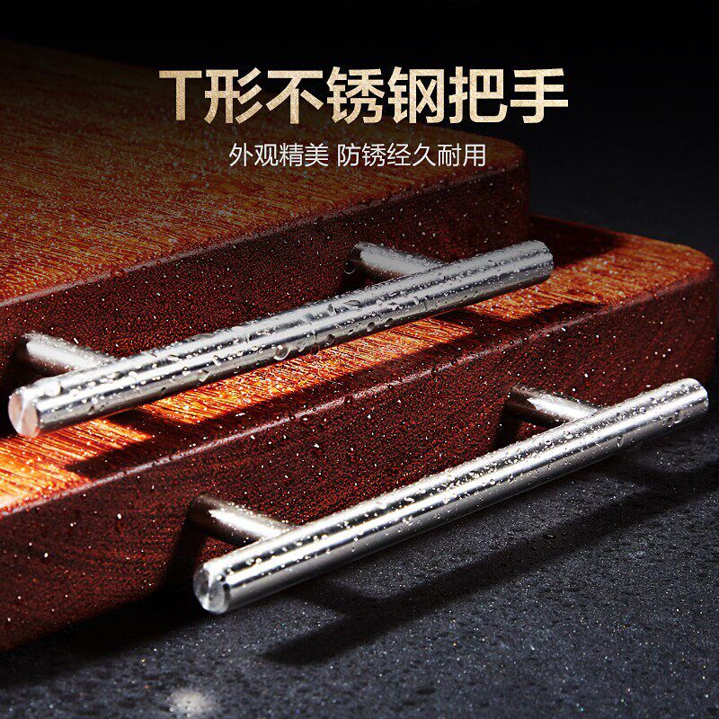 热销鸡翅木耐砍剁整木无漆健康防霉大尺寸菜板砧板案板直销
