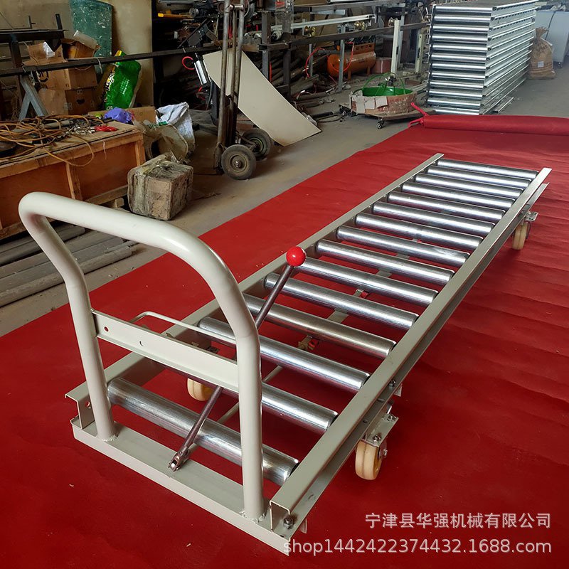 热销速发直供无动力地滚线生产流水线滚筒输送机滚轮传送带卸货滑