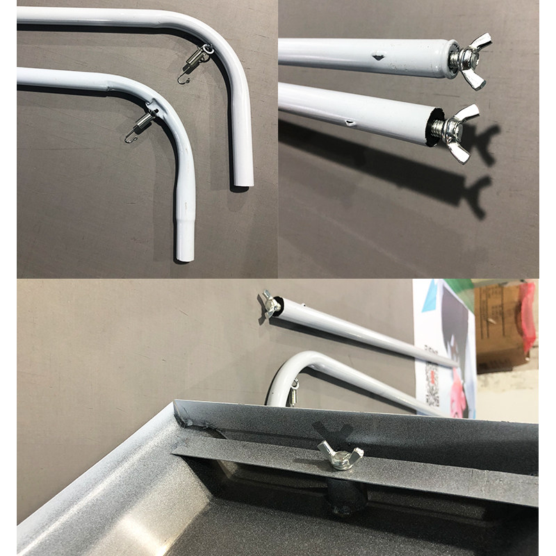 热销门型展架挂钩弹簧展示架零件易拉宝配件广告牌不锈钢拉簧螺丝