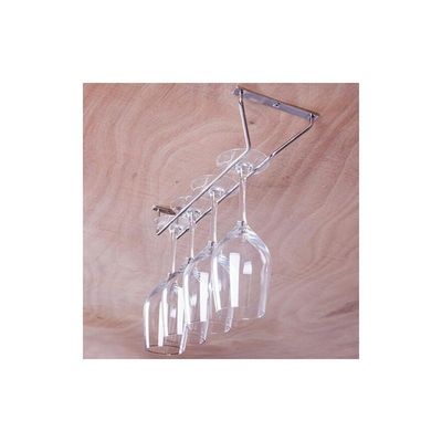 网红273555cm Wine Glass Hanger Rack Stemware Home Bar Pub Ho