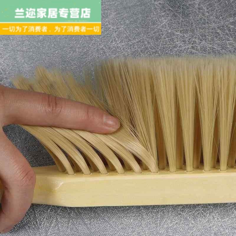 热销实心长柄塑料尼龙硬毛刷长毛沙发清洁刷扫床刷子除尘刷座垫刷