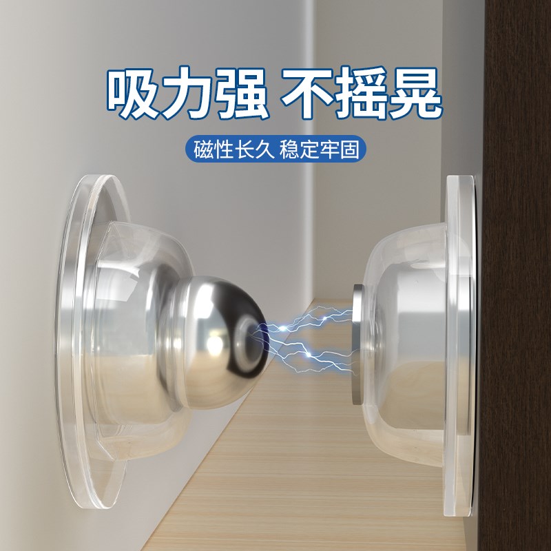 热销器硅胶门吸免打孔新款大门防撞神器门后家用顶门抵门门塞门阻