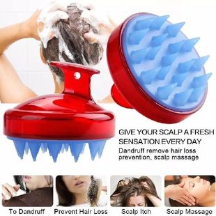 Silicone Scalp Shampoo Washing 网红Handheld Massage Brush