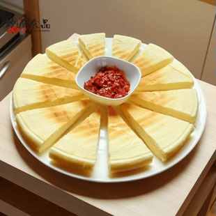 土灶火烧馍农家老面饼鱼头泡馍饼半成品800g早餐主食酒店商用食材