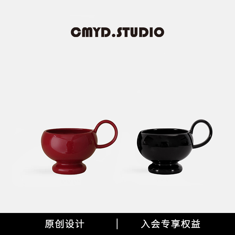 高颜值ins陶瓷咖啡杯创意拿铁杯