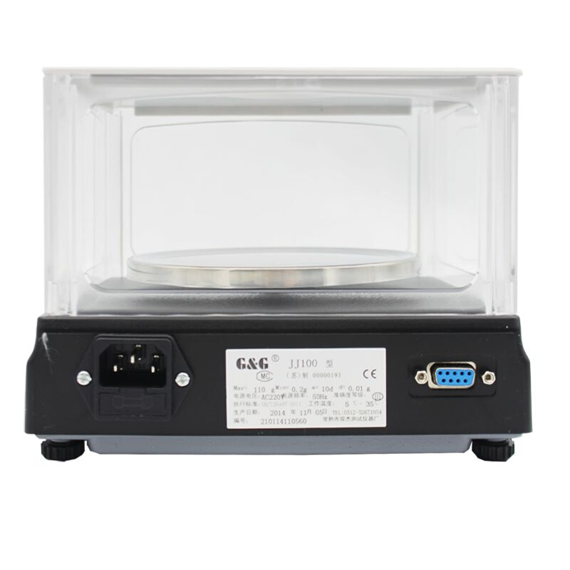 。美国双杰JJ100/200/300/500/600/1000g/0.01g电子精密分析天平