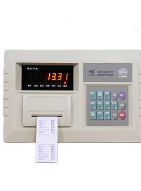 。上海耀华XK3190-A1+P带打印电子台秤计重落地磅称75kg100kg150k