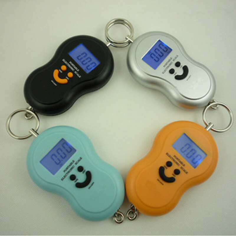 。威衡葫芦称便携式手提称弹簧电子秤快递包裹秤手拉秤45kg