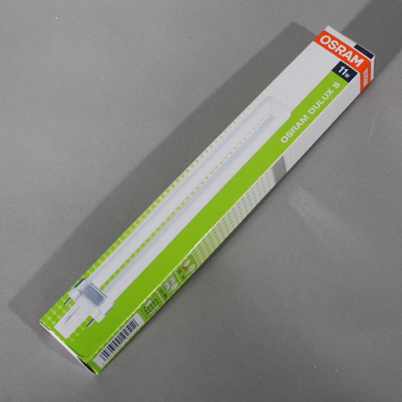 。OSRAM 欧司朗DULUX S5w 7W 9W 11WG23两针插拔管荧光灯H型灯管h 包装 其它包装袋 原图主图