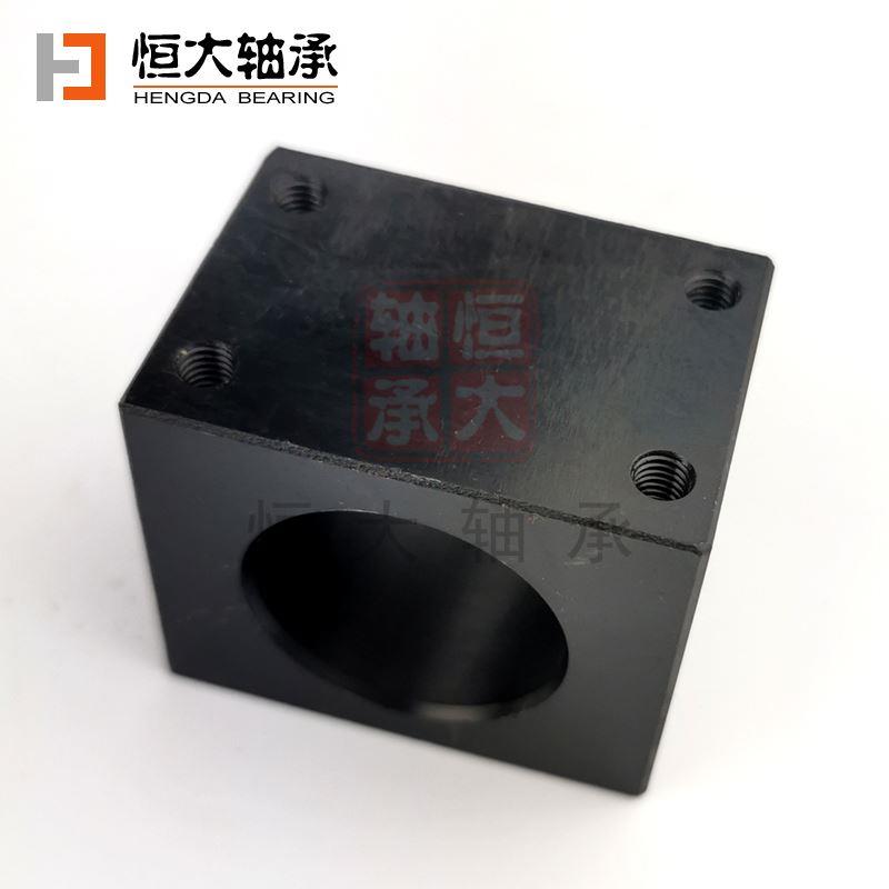 T-DSG钢螺母座2005滚珠丝杠3205丝杆螺母座丝母座1605铁螺母固定