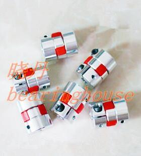 弹性雕刻机直径20高25梅花联轴器D20L25内孔4 5 6 6.35 7 8 10mm