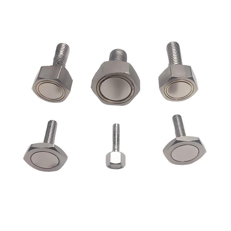 带座磁铁BML01 BML02 BML31-M3-M4-M5-M6-M8-M10六角磁铁螺栓