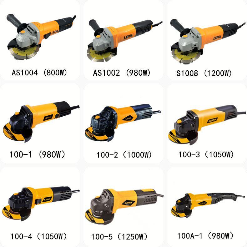 美国雷亚AS1002/S1008角磨机进口大功率细机身角磨机打磨切割抛光