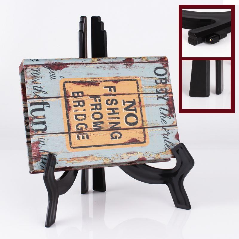 透明亚克力盘子支架装饰盘架展示盘架盘托架托盘架照片底座相框架