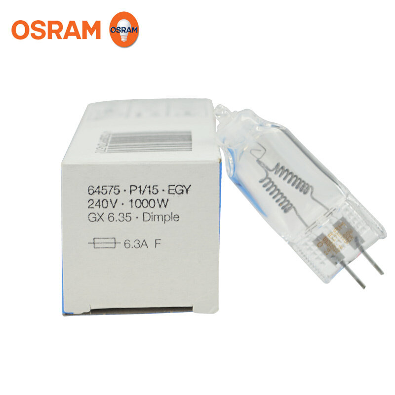 。欧司朗64575 240V1000W 1KW造型灯泡 影视 摄影灯泡舞台照明灯