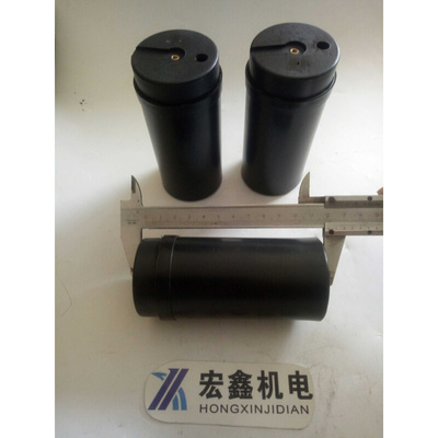 。单相电机电容盒2.2KW园盒单相电机配件200VF 300UF电容通用保护