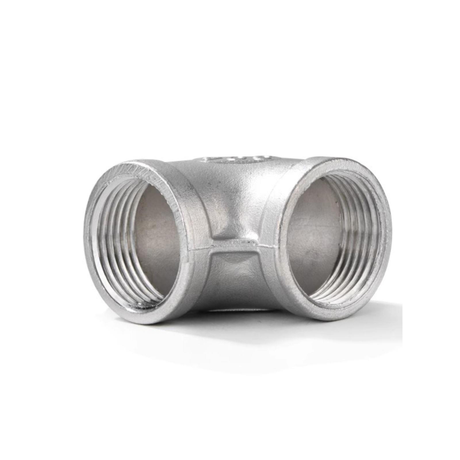 304不锈钢内丝弯头90度4分内牙螺纹丝扣直角连接弯头水管水暖弯头