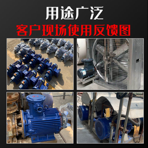 。YBX3防爆电机380V隔爆型BT4/CT4三相立式电动机铜线2.2/3/4/5.5