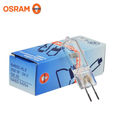 。Osram欧司朗HLX64655 24V250W EHJ投影机显微镜米泡 幻灯机灯泡