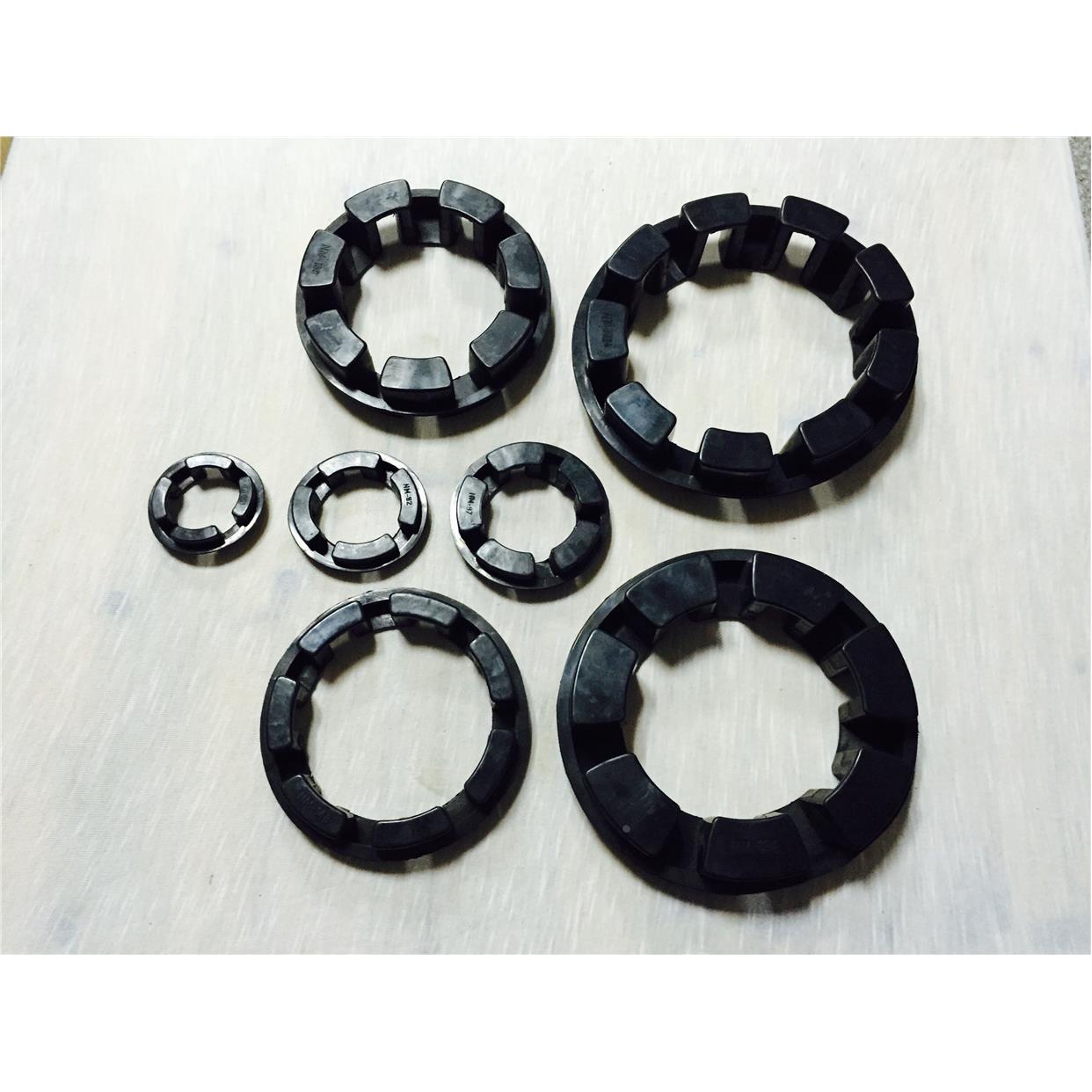 弹性NM型联轴器工字弓形缓冲垫67-82-97-112-128-168-194-218