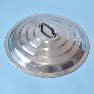 不锈钢锅盖304食品级大小号高家用拱炒8锅盖加厚盖直径32厘米2cm1
