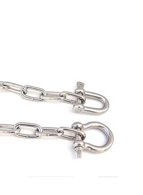 316/316L不锈钢D型保险螺母开口销卸扣船用U型卸链条扣船舶GB559