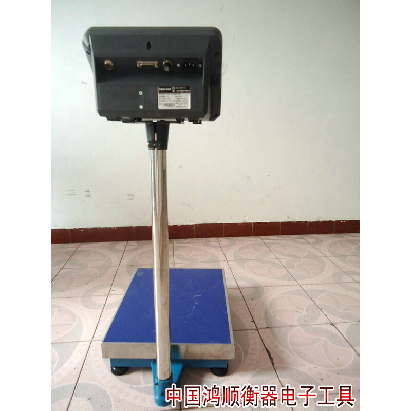。上海耀华落地台秤A23P仪表50kg100kg200kg300kg工业计重打印秤