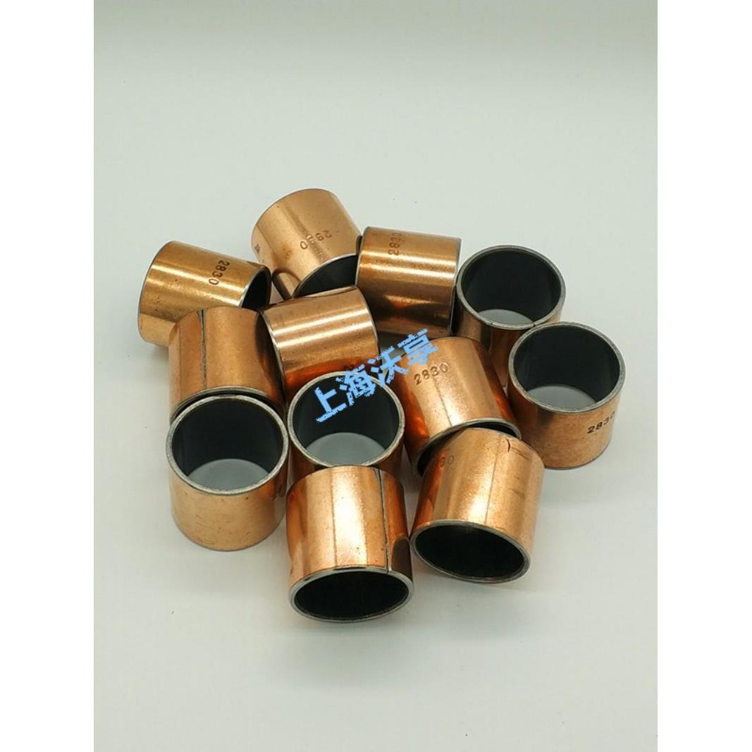 SF-1内径75 80 85无油自润滑轴承衬套铜套干式MDZB直柱型复合轴承