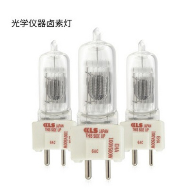。日本原装KLS EHA100V500W光学仪器灯泡PG研磨灯泡曲线磨床灯泡