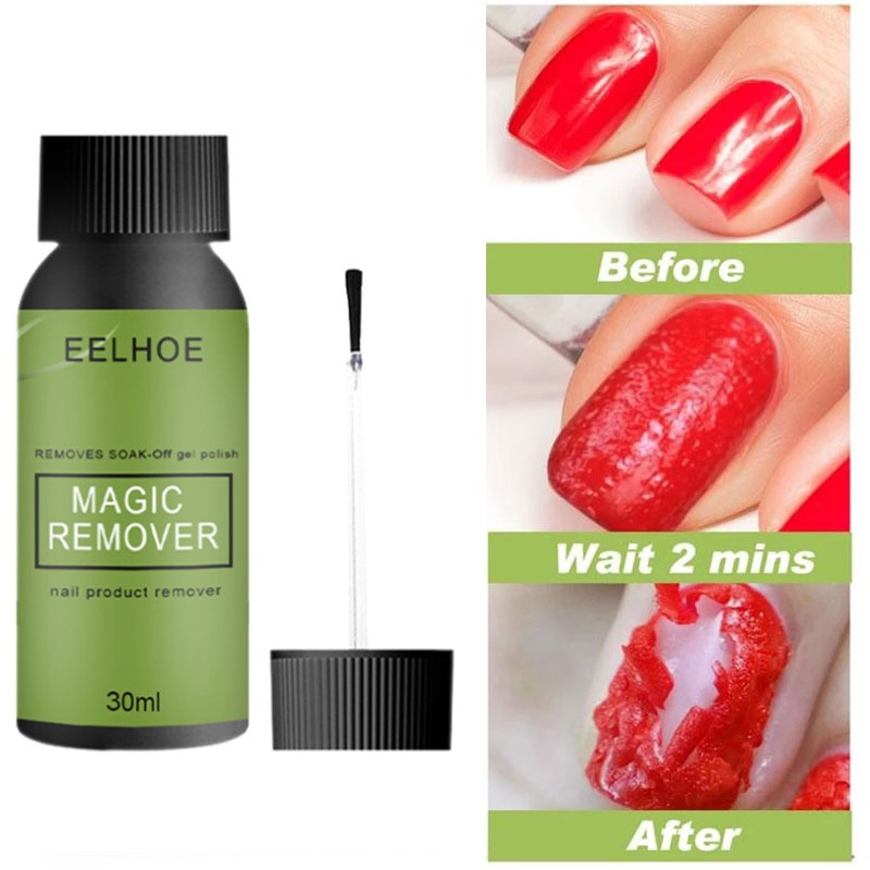 速发10/20/30ml Magic Remover Nail Gel Polish Remover UV Gel