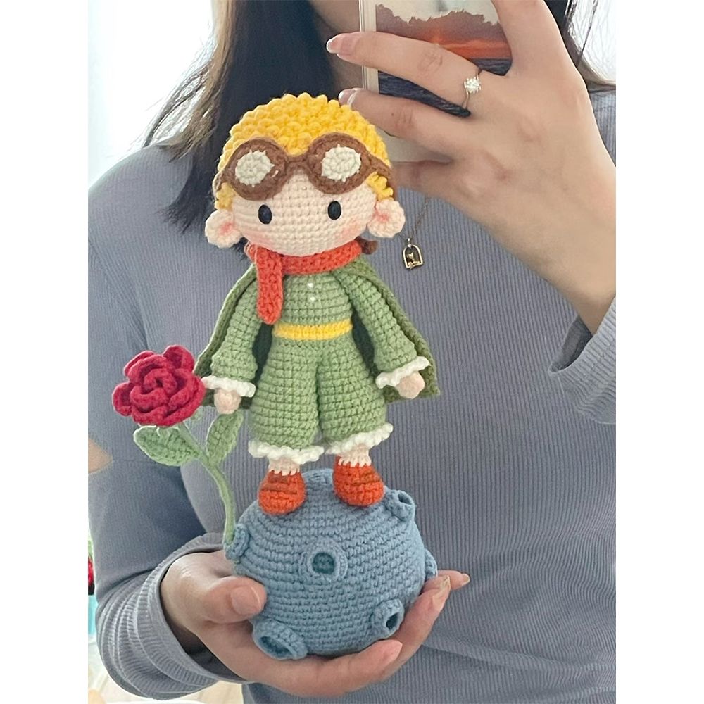 小王子与他的玫瑰编织diy