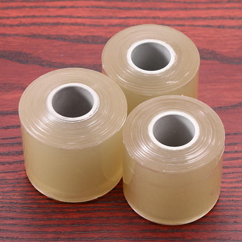 透明PVC缠绕拉伸热缩膜 电线电缆打包保护膜 防潮塑料薄膜6cmE18