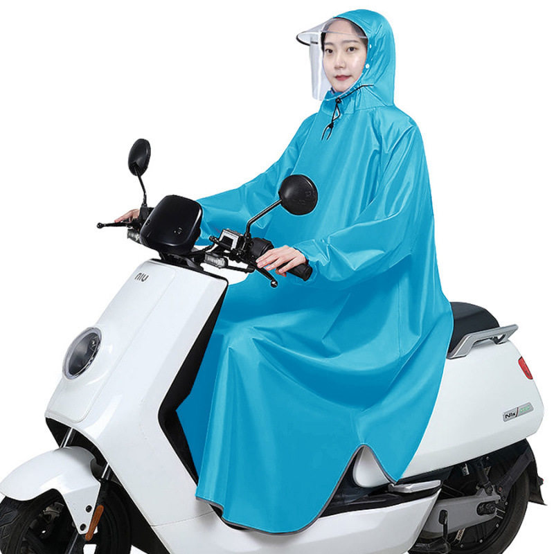 雨衣有袖电动车摩托车雨披单人男女士成人加大加厚自行车骑行