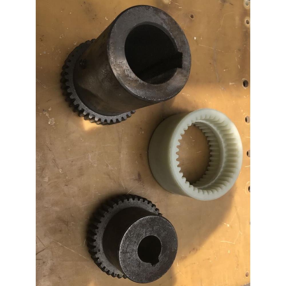 1点5模数34牙NL3尼龙套联轴器孔15至30现货高强度耐磨油泵液压泵