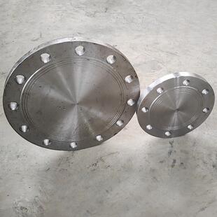 碳钢法兰盲板PN10国标碳钢法兰盖板PN16化工部盲板DN50 65 80 100