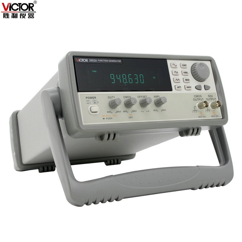 。胜利VC2002A 正品 多功能函数信号发生器 高精度 数字 台式信号