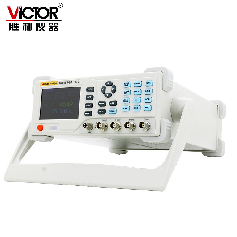 。胜利LCR数字电桥测试仪VC4090A/VC4090B电容电感电阻送毅璇830L