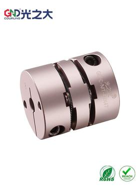 GLFC-MT碳纤维铆钉夹紧双膜片联轴器步进伺服电机滚珠丝杆大扭矩