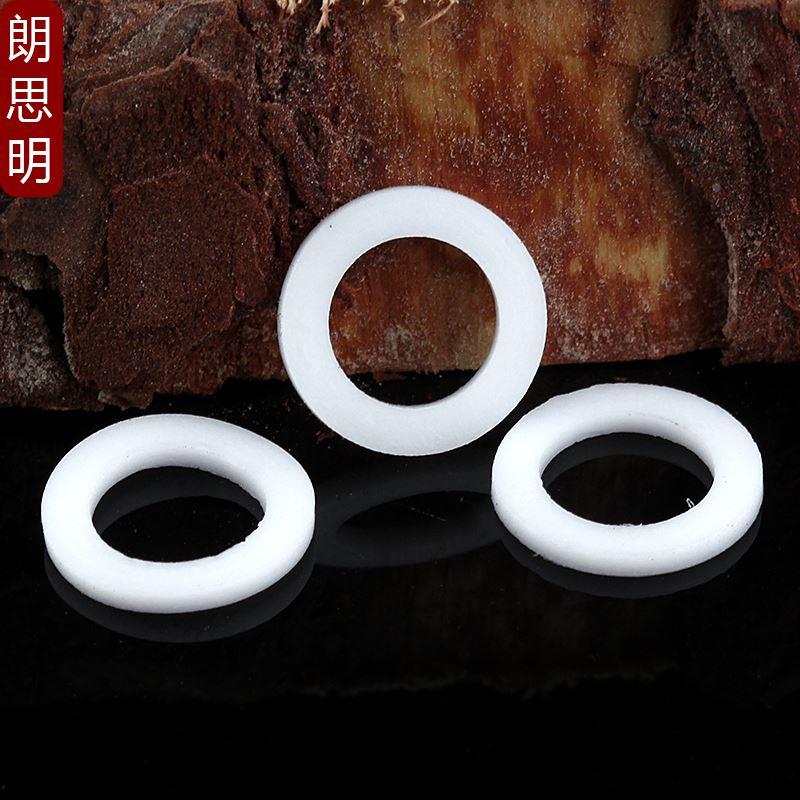 耐高温铁氟龙平垫耐腐蚀塑料王密封垫片聚四氟乙烯垫片PEFE垫圈