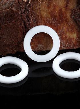 耐高温铁氟龙平垫耐腐蚀塑料王密封垫片聚四氟乙烯垫片PEFE垫圈