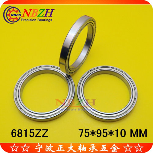 。不锈钢 薄壁轴承 S6815ZZ 6815ZZ 6815-2RS 61815 75*95*10 MM
