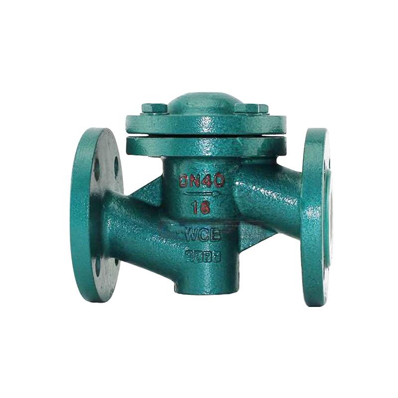 H41F46-16C衬氟耐腐蚀耐酸碱铸钢法兰衬四氟升降式止回阀DN25-300