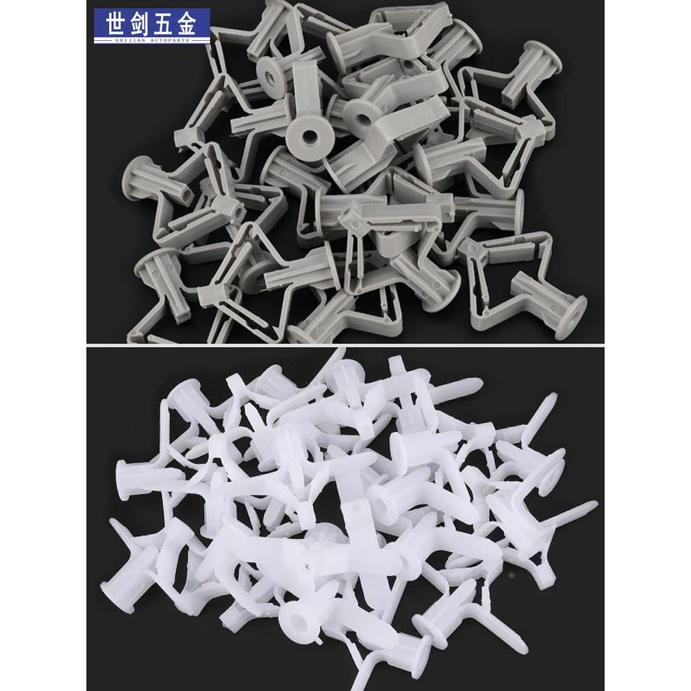 石膏板专用飞机膨胀螺丝蝴蝶型自攻胀丝螺丝管膨胀管塑料胶塞涨塞