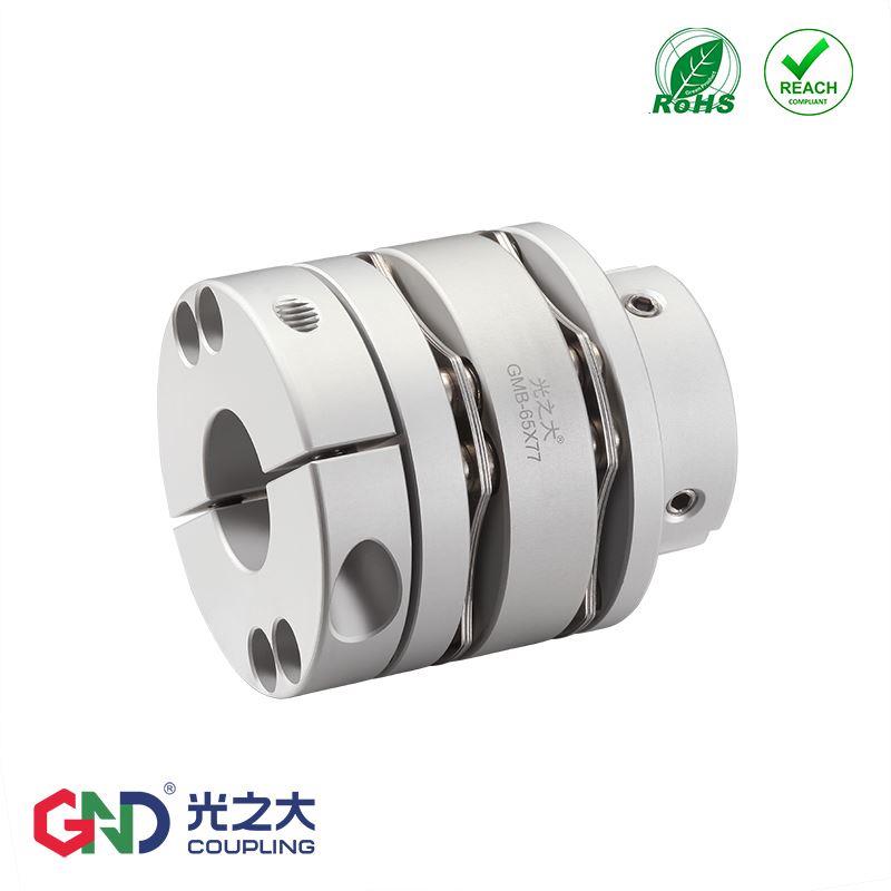 光之大GMB铝合金高精密法兰单膜片联轴器大扭矩高精密弹性连轴器